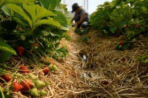 Migrant workers say they were fired within weeks of arriving at UK farm after failing to meet impossible targets during their seasonal work in the UK.