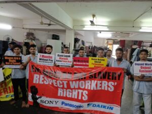 Migrant rights activist Andy Hall says the workers from Bangladesh received only a first instalment of RM1,000 in January, and a second installment due in April had yet to be paid, despite labour tribunal consent order.
