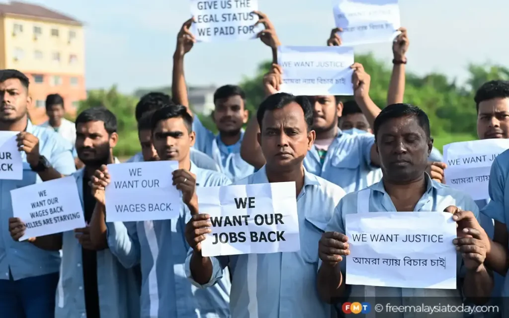 FMT 16th June 2025: Multinational corporation Sony comes to aid of Bangladeshi former Kawaguchi workers in modern slavery case in Malaysia